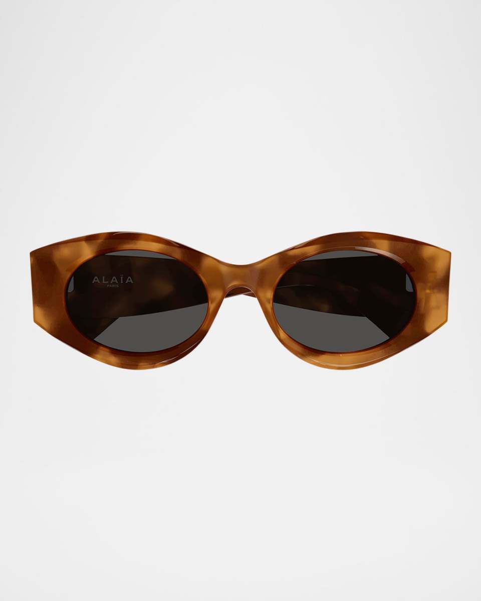 Round Acetate Sunglasses